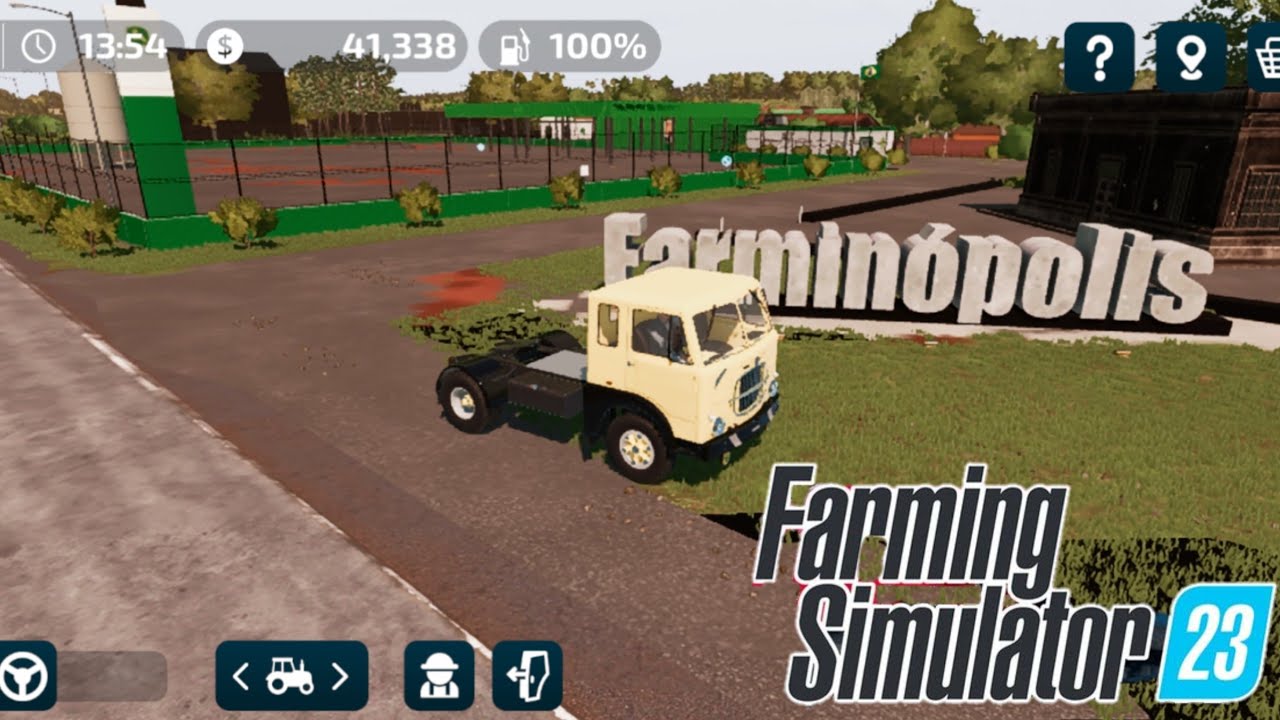 SAIU NOVO APK DE FS23 MAPA FARMINOPOLIS
