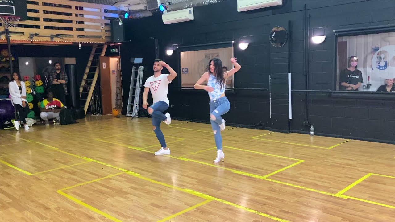 Te Conozco Bien - Marc Anthony | SALSA PARTNEWORK & FOOTWORK | DAN & JADE