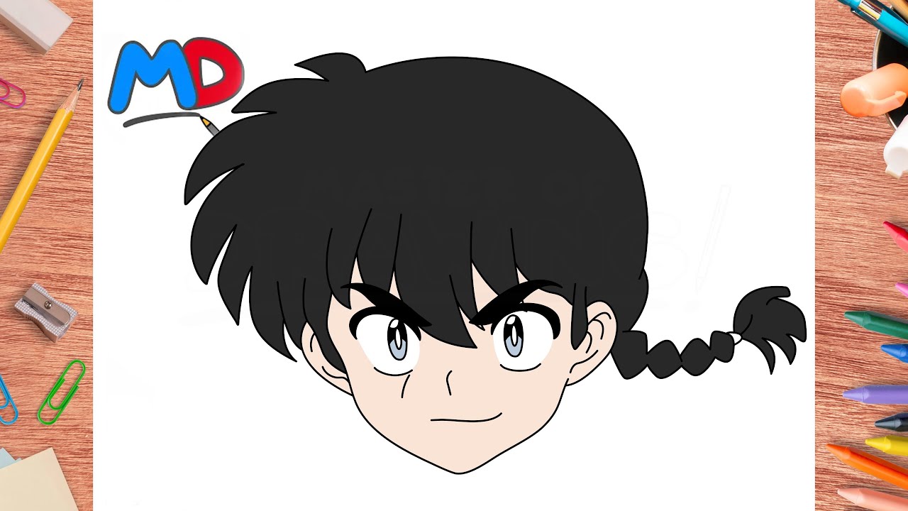 HOW TO DRAW RANMA SAOTOME (MAN FORM) FROM RANMA 1/2 | SIMPLE SKETCHER #209