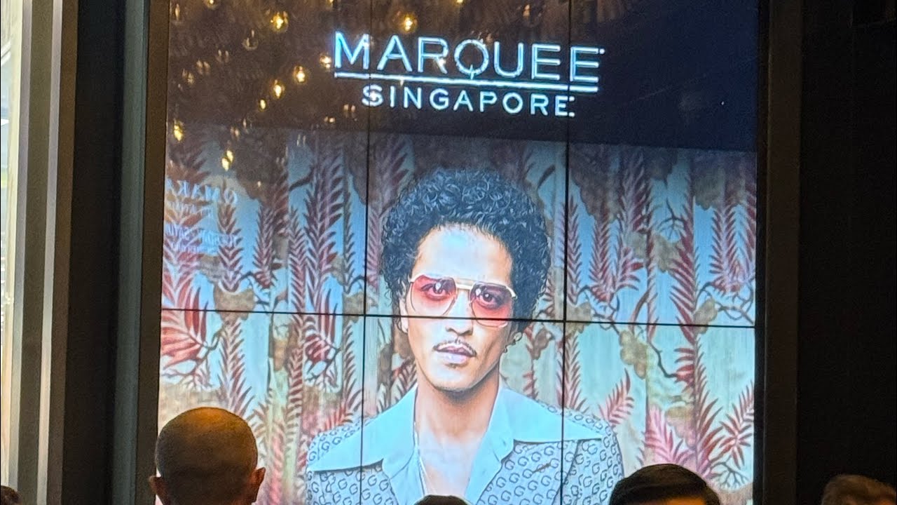 Bruno Mars After Party @ Marquee Singapore 2024 !