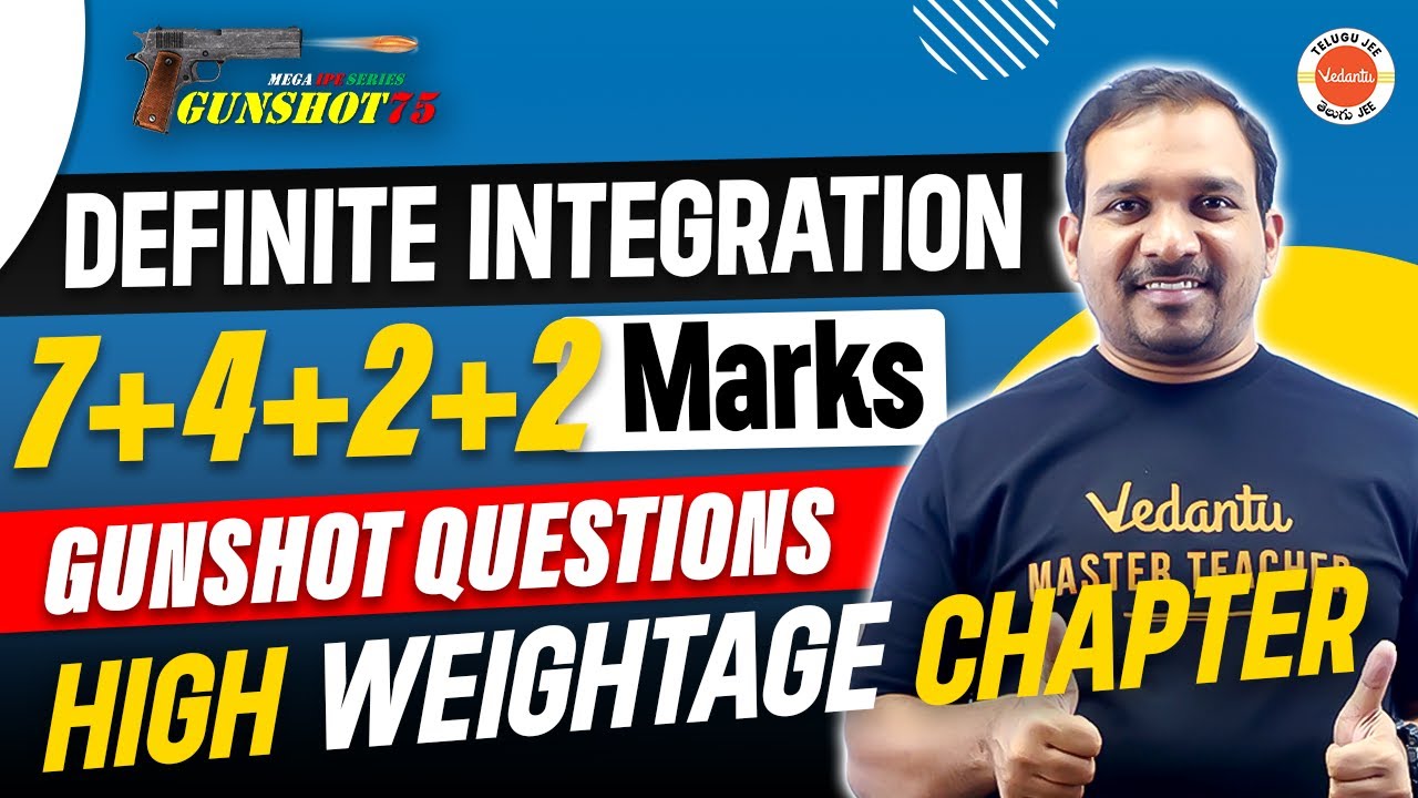Intermediate Definite Integration | Gunshot Questions | IPE 2024 | AP & TS Inter Math 2B | Kiran Sir