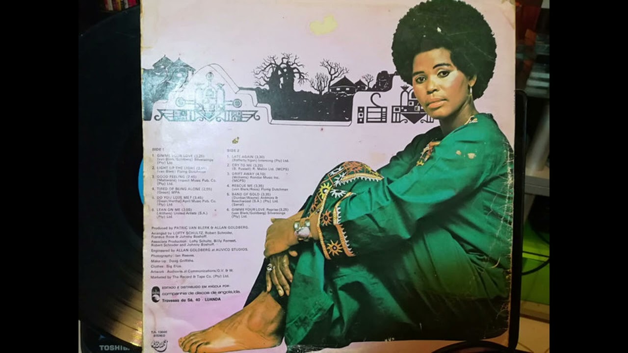 Margaret Singana - Lady Africa (LP,1975) A6- Lean On Me