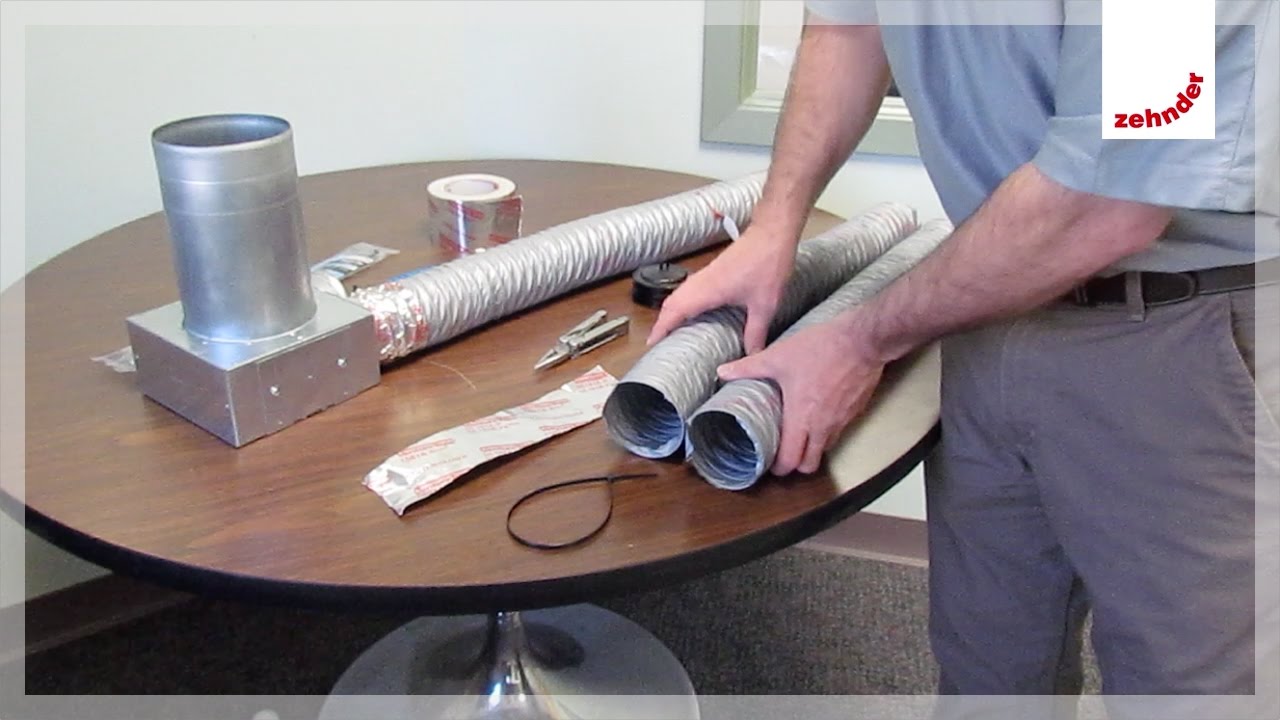 Zehnder ComfoFlex Splicing