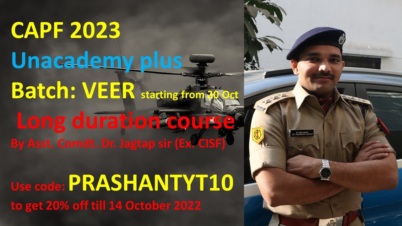 Veer Online CAPF AC 2023 batch course