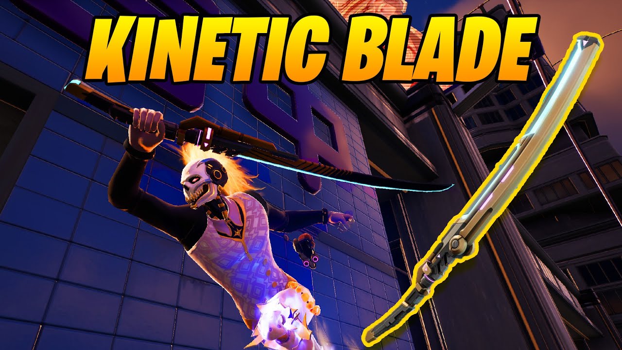 NEW Kinetic Blade | Where to Find and How to Use in Fortnite Chapter 4 Season 2