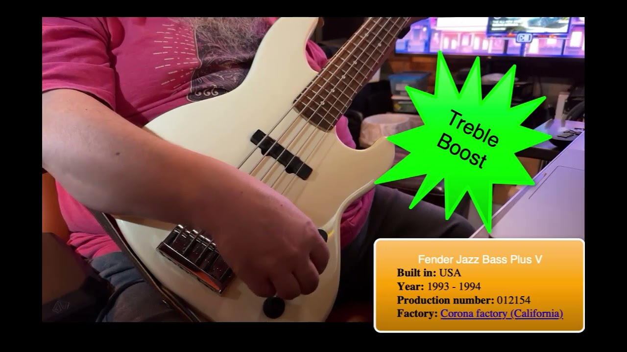 Fender Jazz Bass Plus V Demo