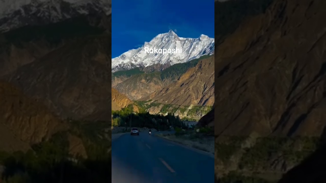 rakaposhi view point beautiful view gilgit baltistan 