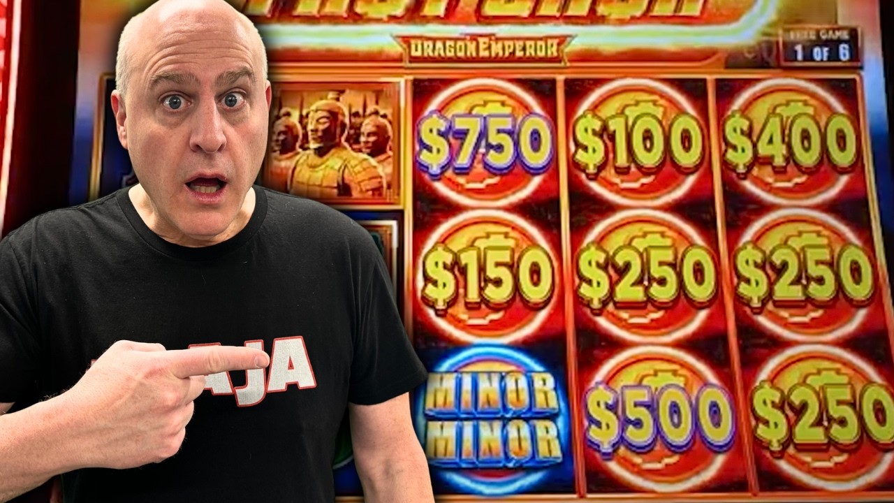 LARGEST JACKPOT EVER RECORDED ON ULTIMATE FAST CASH DRAGON EMPEROR!!!