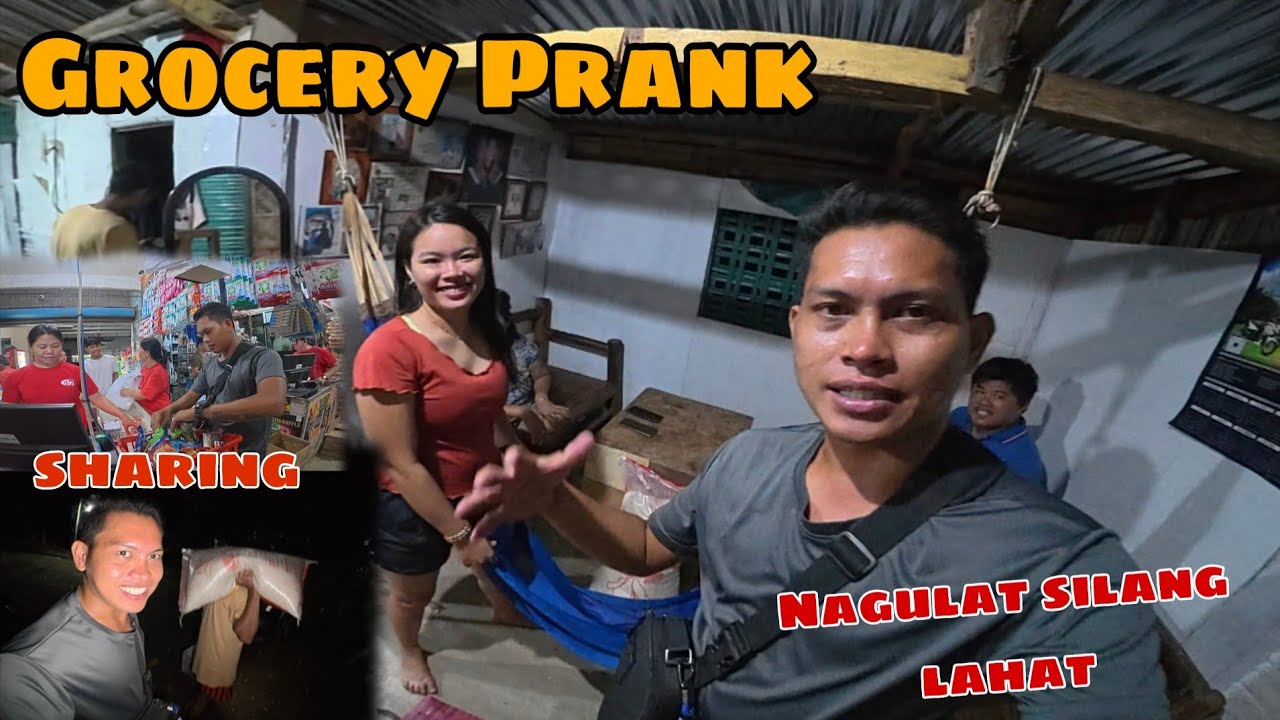 GROCERY PRANK KAY CYRILLE HINDI NIYA ALAM PARA SA KANYA PALA YAN😊 | Katuba Official