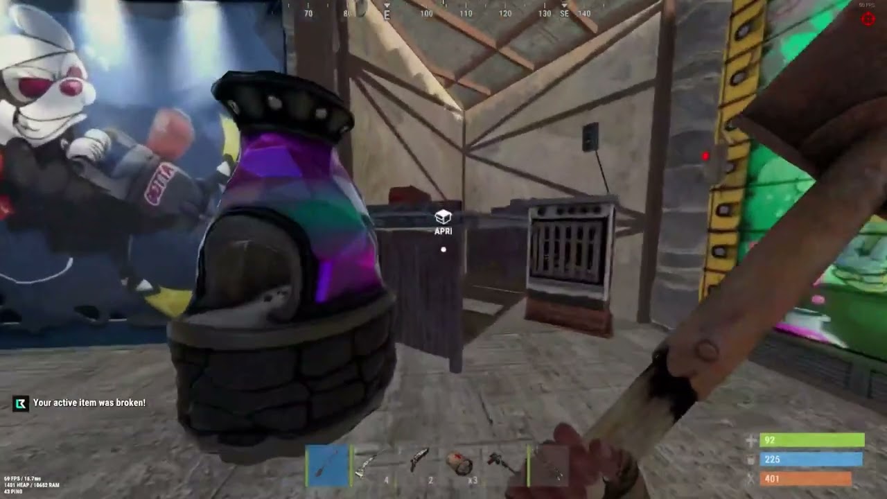6 hours Solo Rust episode 2