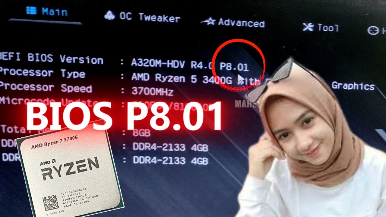 Cara (Tutorial) Update Bios Asrock A320M-HDV R4.0 | Upgrade Ke CPU Ryzen 7