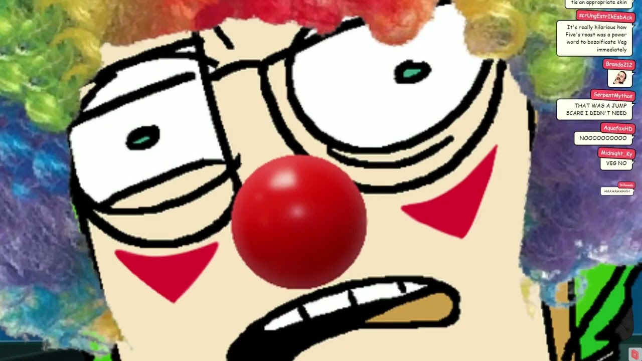 Clown jumpscare