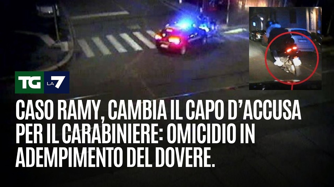 Caso Ramy, cambia il capo d’accusa per il carabiniere: Omicidio in adempimento del dovere.