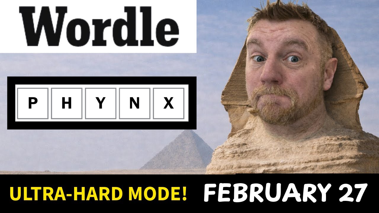 I was not prepared for Fearsome Friday | Wordle #1713 (Feb 27 2026)