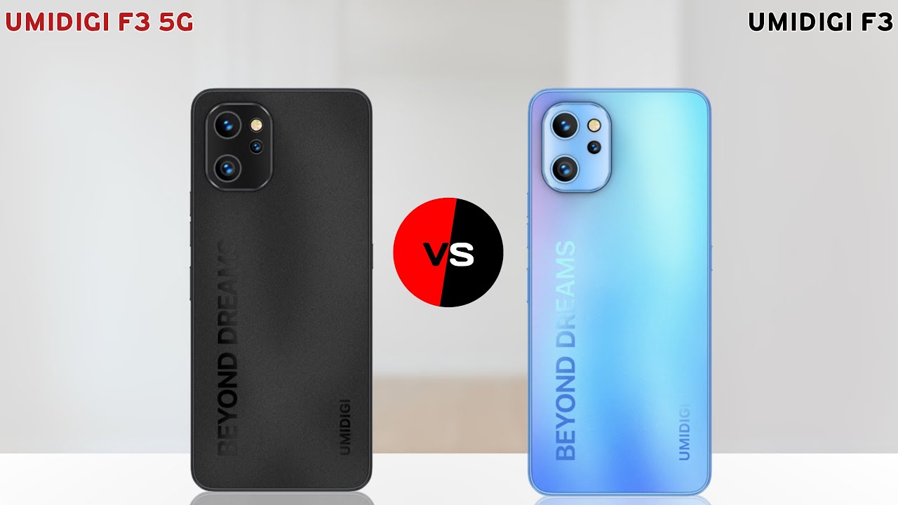 Umidigi F3 5G vs Umidigi F3 4G