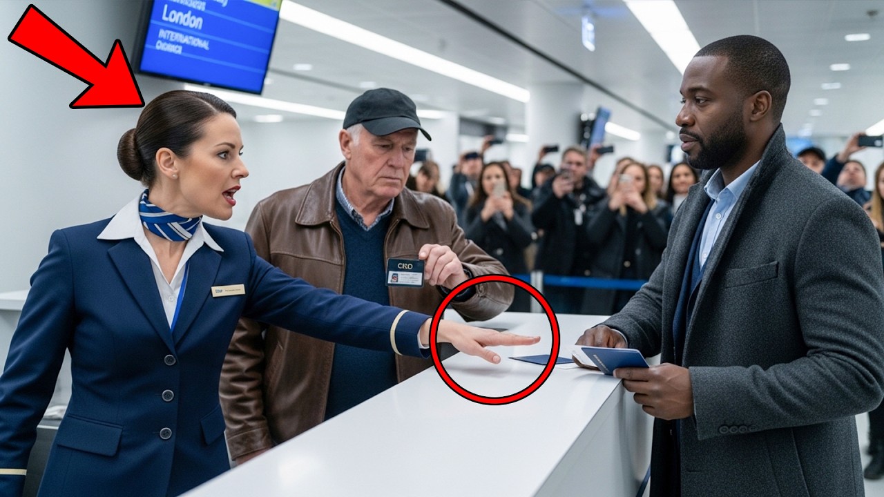 Gate Agent Denied a Black Man Boarding — Then the Airline CEO Walked Up Behind Her...