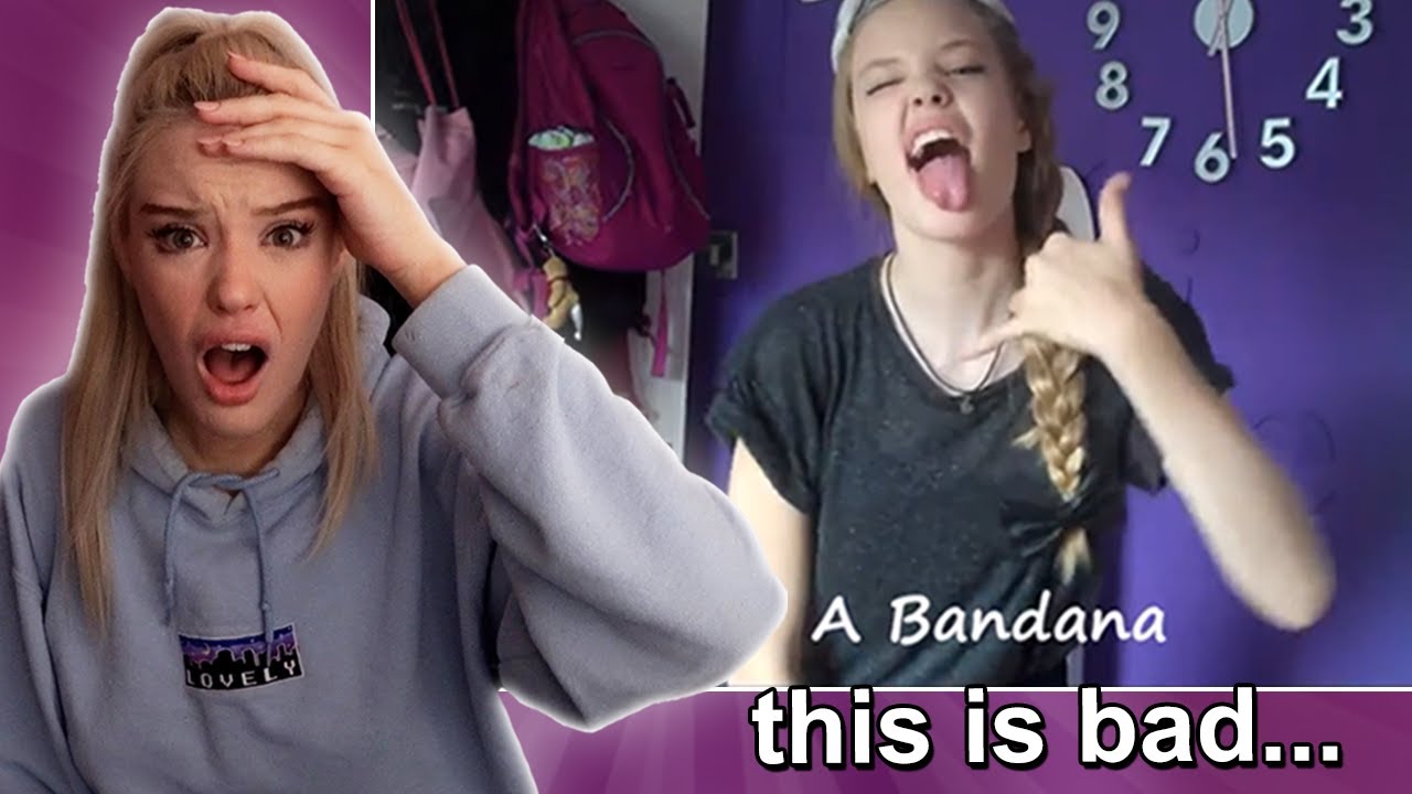 Reacting to my OLD PRIVATE YOUTUBE VIDEOS **EXTREMELY CRINGE**