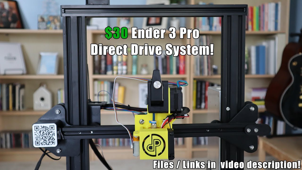 $30 Ender 3 (Pro) Direct Drive! STL / Links in the description | 100+ Hours Update
