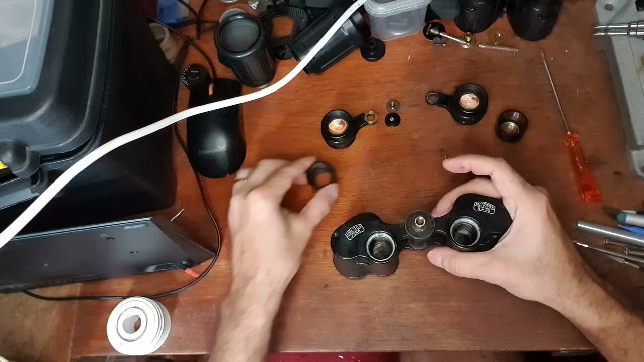 Binoculos Zeiss Deltrintem -Limpeza