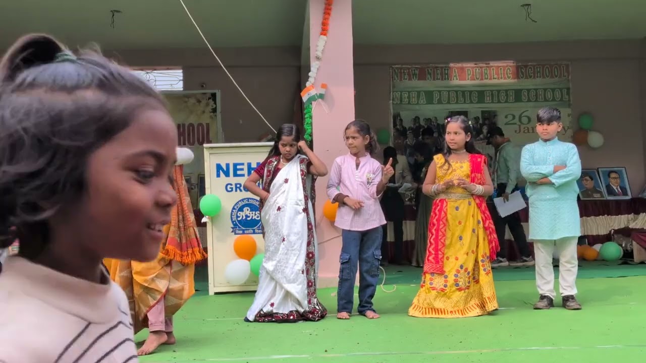 Types of Indian Cultural Dance Performance Neha Public School Guna 
