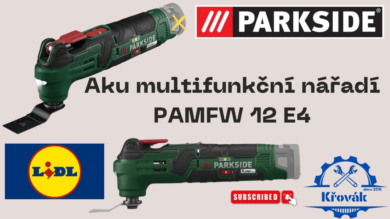 PARKSIDE® Aku multifunkční nářadí PAMFW 12 E4 #parkside #lidl