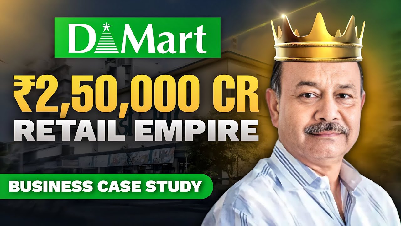 How RK Damani made DMART a Retail Empire? | RK Damani Story | Case Study | Harsh Goela