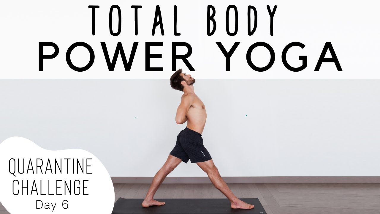 Total Body Workout Yoga Quarantine Challenge Day 6 | Yoga for Corona Covid-19 Virus