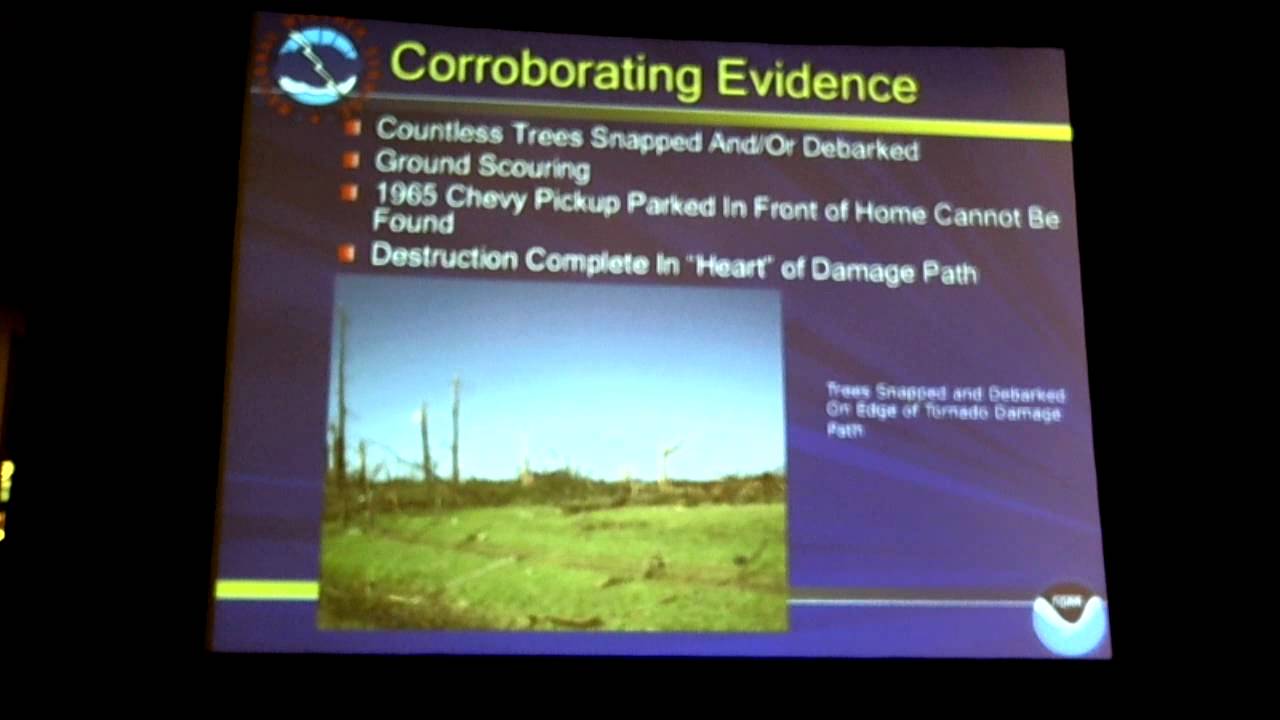 Smithville, MS Tornado presentation
