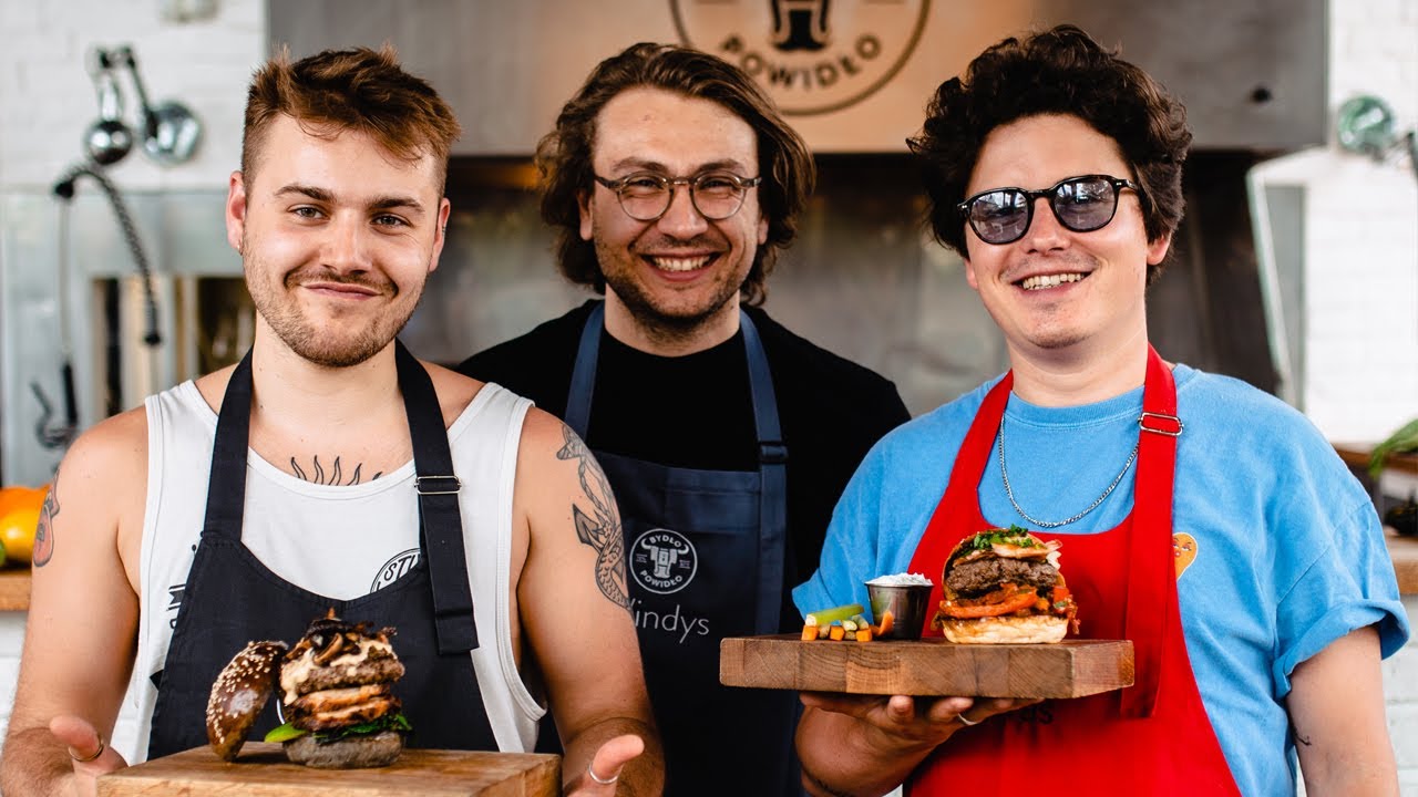 Który burger jest lepszy? Ajgor Ignacy i Kuba Karaś tworzą autorskie burgery!