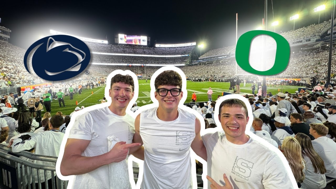 МАТЧ ГОДА CFB! | Видеоблог Penn State «White Out»