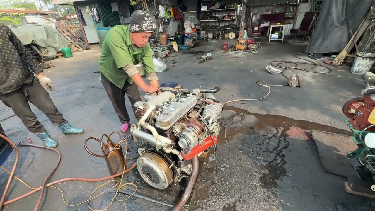 ĐỘNG CƠ HƯNG THỊNH | ISUZU 4KH1 , VT 3200,ML 105P/S,NÒNG 95 ,Bán cho Em Trai Tỉnh Tây Ninh