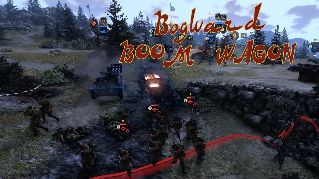 Company of Heroes 3 Bogward BOOMwagon