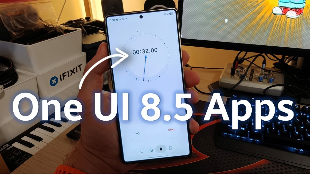 Samsung One UI 8.5 Apps: New Clock, Reminder, Calendar, Calculator & Internet