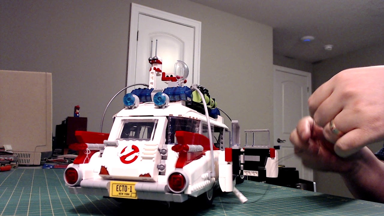 LeLightGo - Lego Ghostbusters LED Light Kit Installation (with sound) - Bag 7