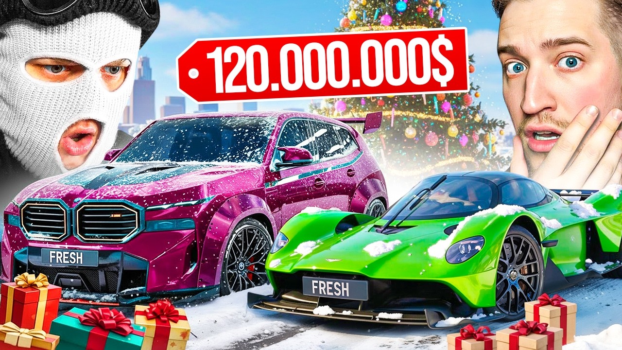ЗИМА 2025 В GTA 5 RP! ПОТРАТИЛ 120.000.000$ НА ЗИМНИЙ ПРОПУСК В ОБНОВЛЕНИИ!