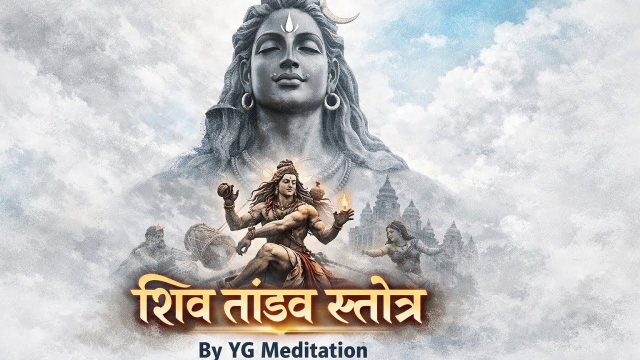 ✨🕉️ ध्यानमय शिव तांडव स्तोत्र | Meditative Shiva Tandava Stotram | Deep Peace & Inner Energy 🕉️✨