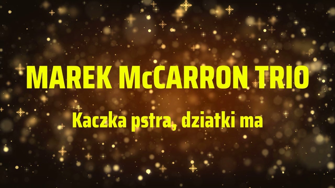 MAREK McCARRON TRIO Kaczka pstra, dziatki ma