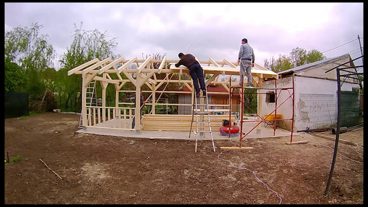 Constructie foisor de lemn - Ecopanel Craiova