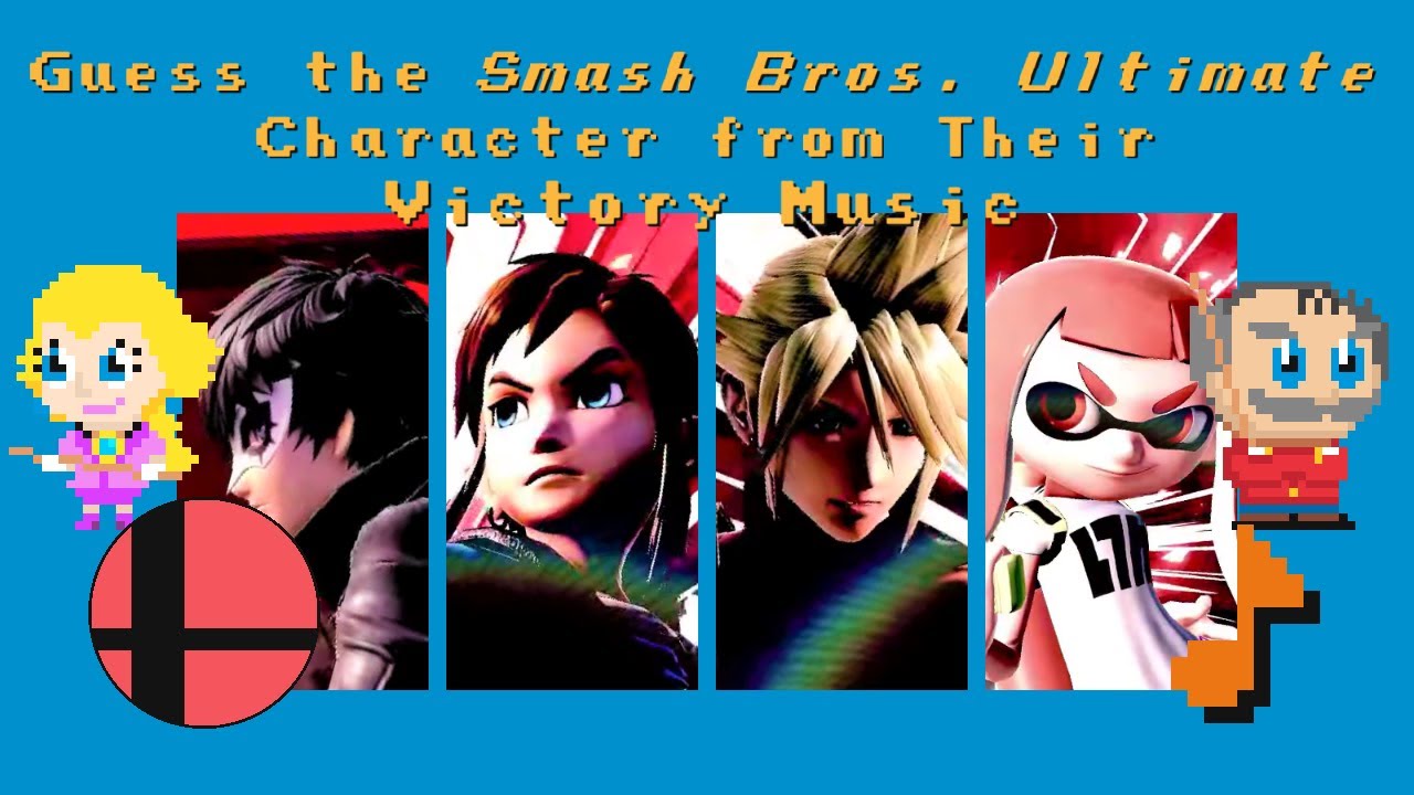 Guess the Smash Bros. Ultimate Character from Their Victory Music (Ep 1)