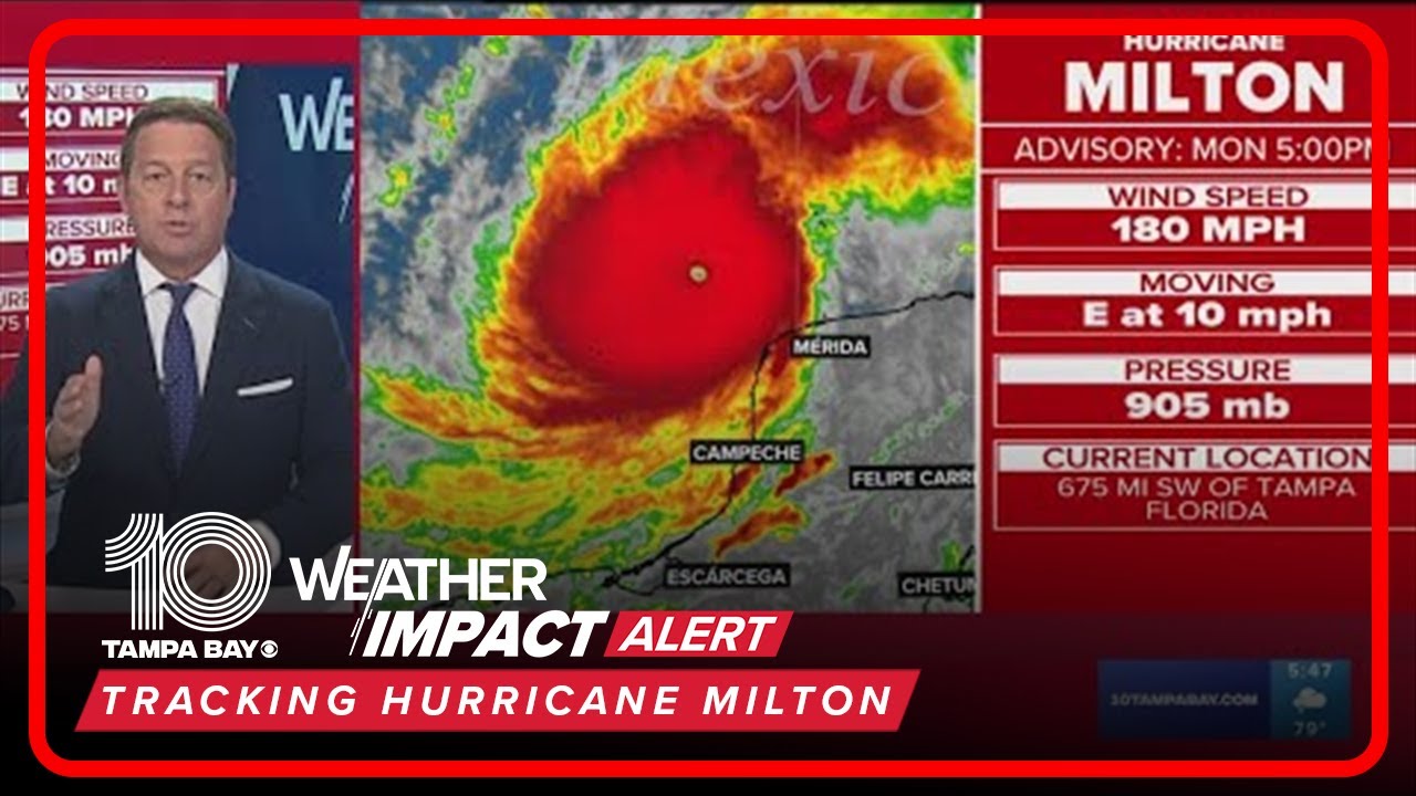 Hurricane Milton update: 5:45 p.m. Monday, Oct. 7