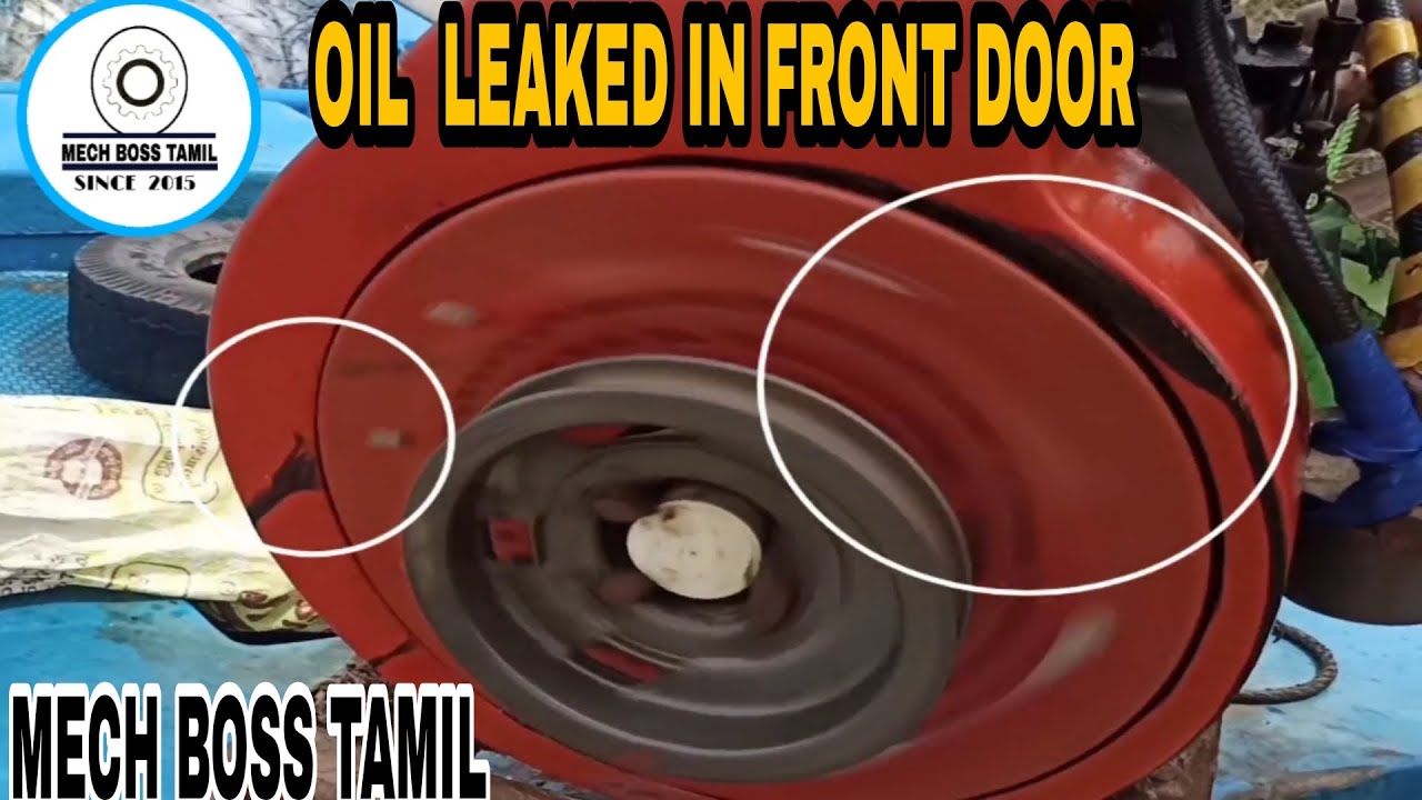 10 hp lambadi engine oil leaked in front door of the ingine|| GREAVES|| mech boss Tamil || MBT