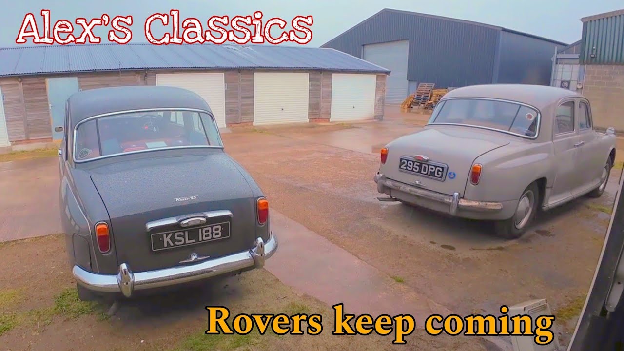 ROVER P4 - Alex's Classics - New gaskets , tune and test drive