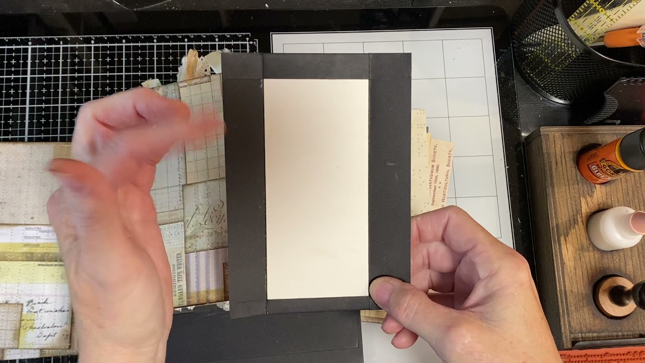 Scrap Buster Idea Book; making the cover, part 1.