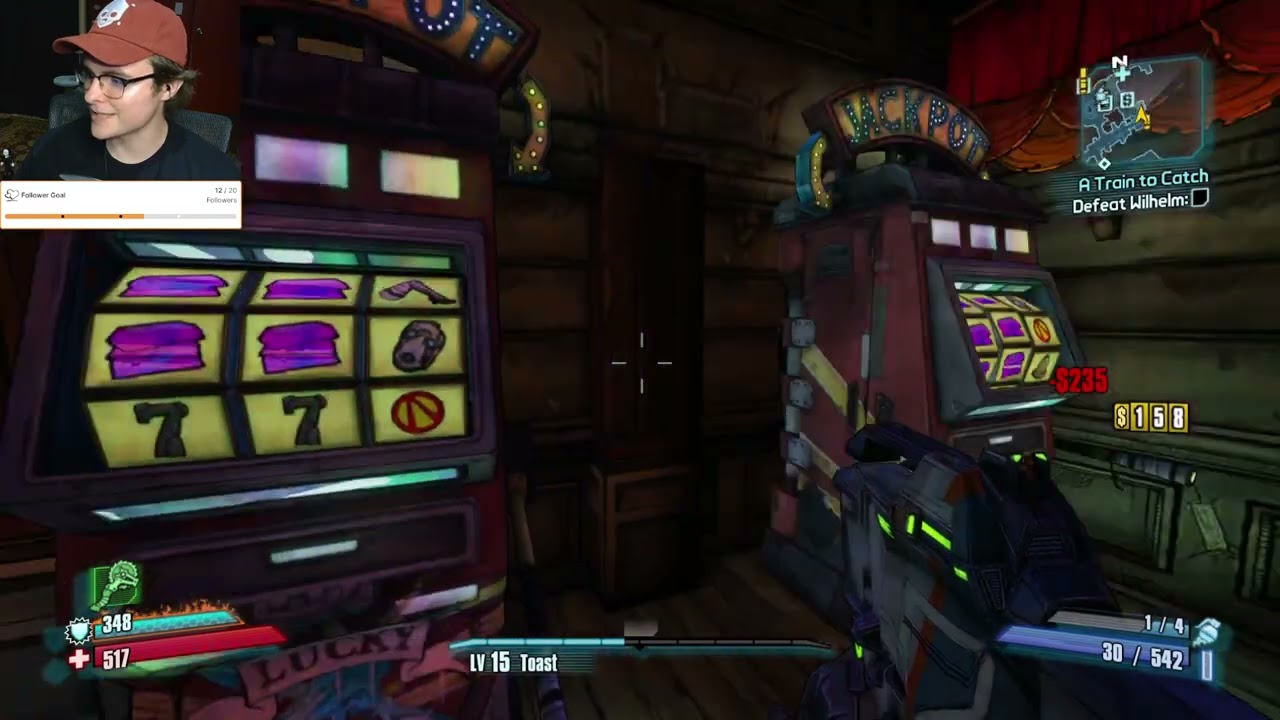Boss Gets Defeated By Gambling | Borderlands 2 Gameplay Highlight