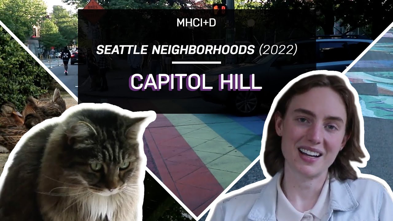 Neighborhoods Around MHCI+D: Capitol Hill (2022)