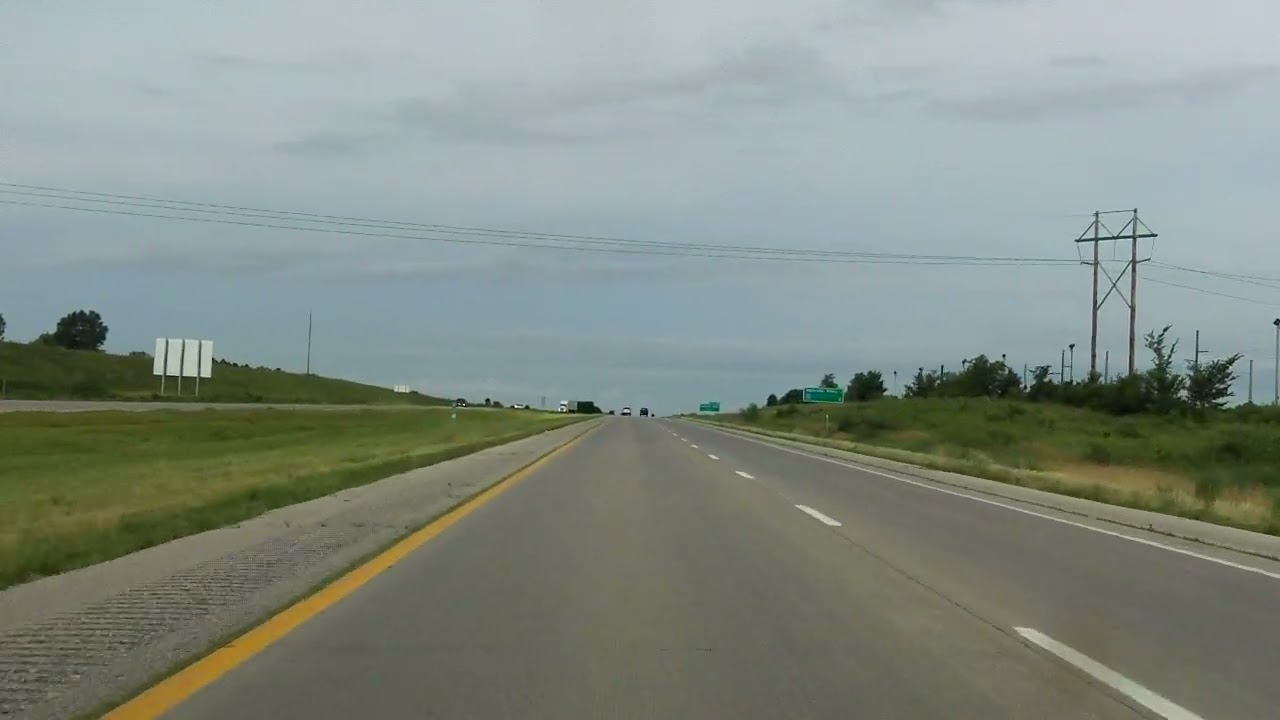 Des Moines Bypass (IA 5) south/westbound