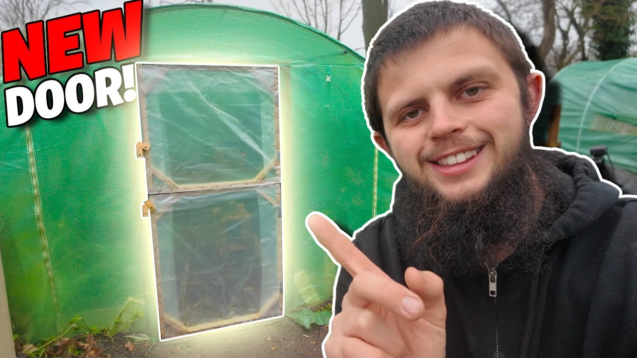 Making a Polly Tunnel Door That Actually Works!