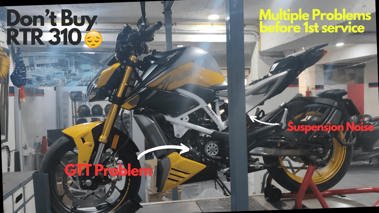 Detailed 1st Service Of TVS APACHE RTR 310 in Tamil | Service Cost | Riding Modes Unlocked.