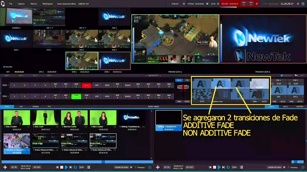 Tricaster: Advanced Edition - Parte1