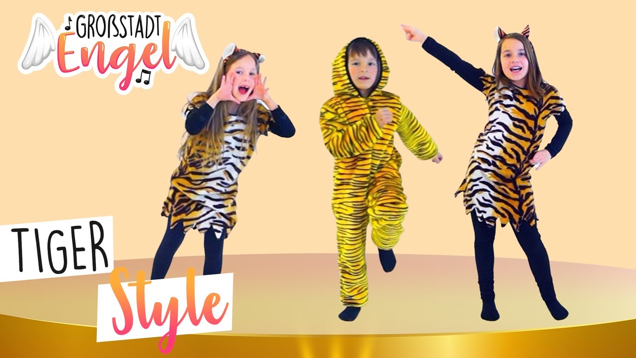 Tiger Style - Kindertanz | Kinderlieder zum Tanzen | Bewegungslieder - Gro&szlig;stadtEngel